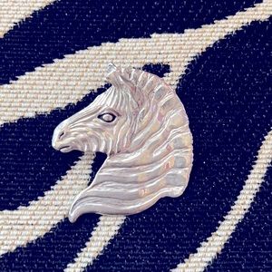 Zebra Pendant by Gail Bright Sterling
